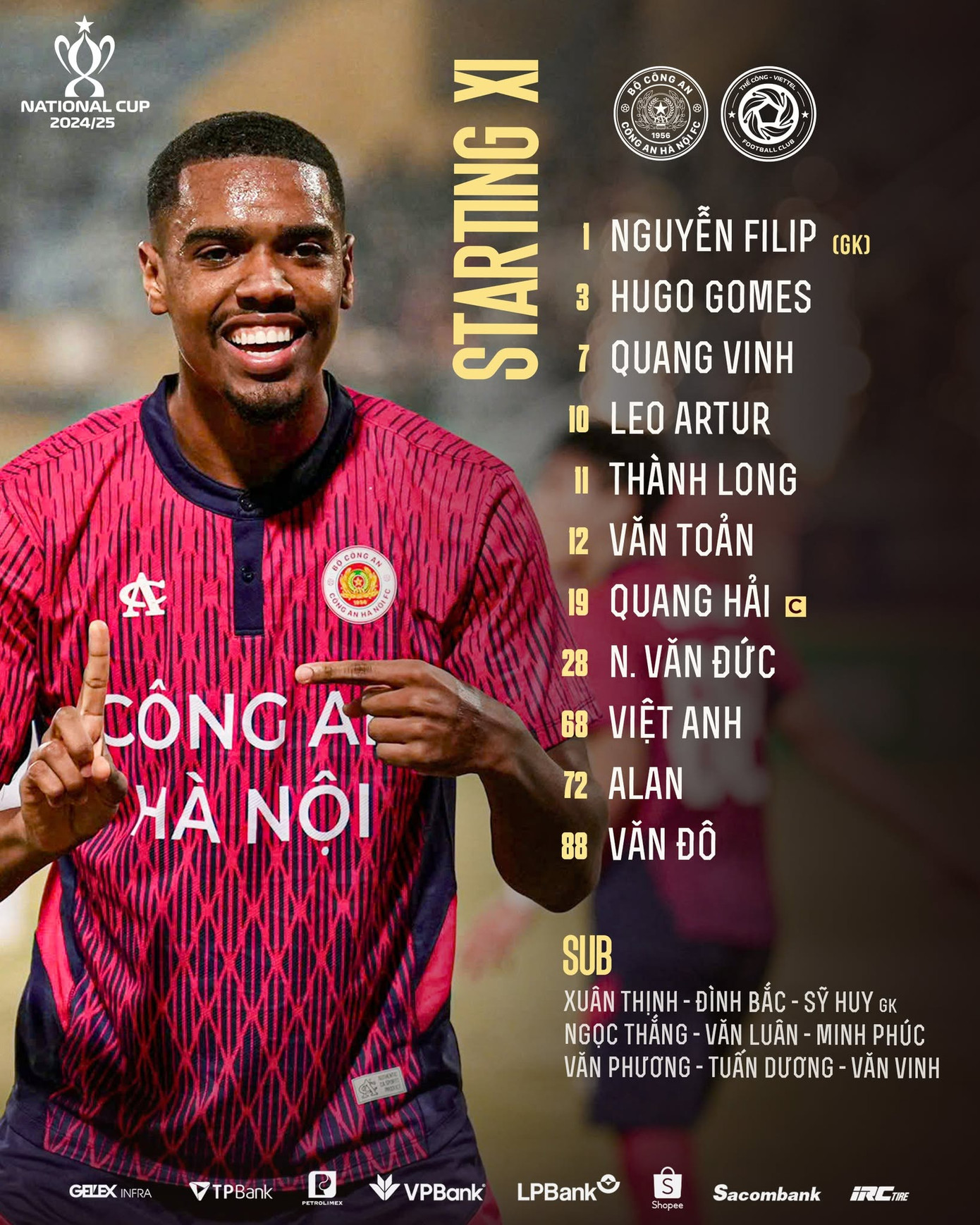 Xuất sắc đánh bại Thể Công Viettel, CAHN tiến vào chung kết Cúp Quốc gia gặp SLNA ảnh 3