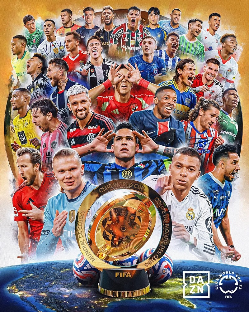 FIFA Club World Cup 2025 được quảng bá là sự kiện tầm cỡ với những CLB xuất sắc nhất hành tinh.