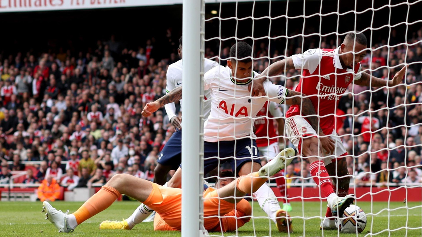 Sai lầm tai hại của Lloris đã phá hỏng nỗ lực của Tottenham. (Ảnh: Getty Images)
