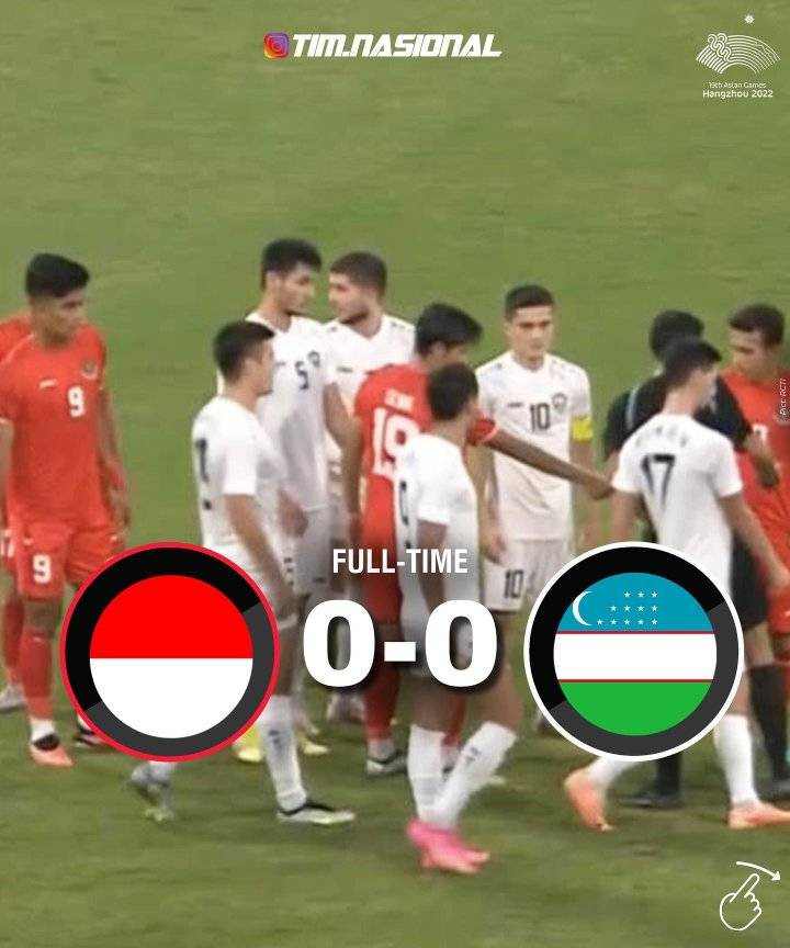 Cú đúp của Esanov giúp Olympic Uzbekistan loại Olympic Indonesia khỏi Asiad 19 ảnh 21 Cú đúp của Esanov giúp Olympic Uzbekistan loại Olympic Indonesia khỏi Asiad 19 ảnh 21