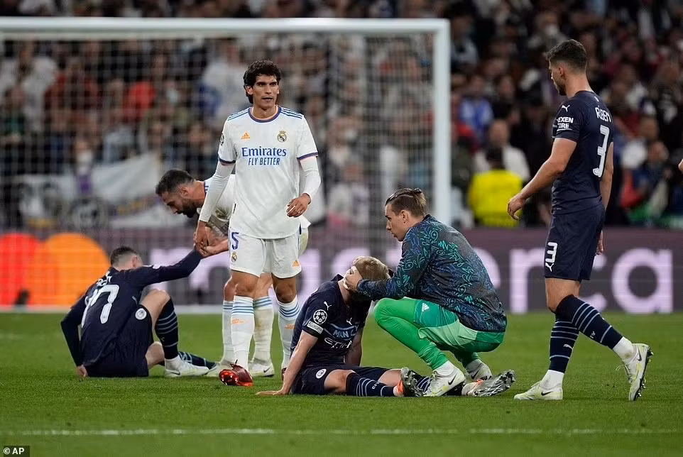 Man City vẫn không thể trở thành Vua châu Âu như họ mơ ước. (Ảnh: Daily Mail) Man City vẫn không thể trở thành Vua châu Âu như họ mơ ước. (Ảnh: Daily Mail)