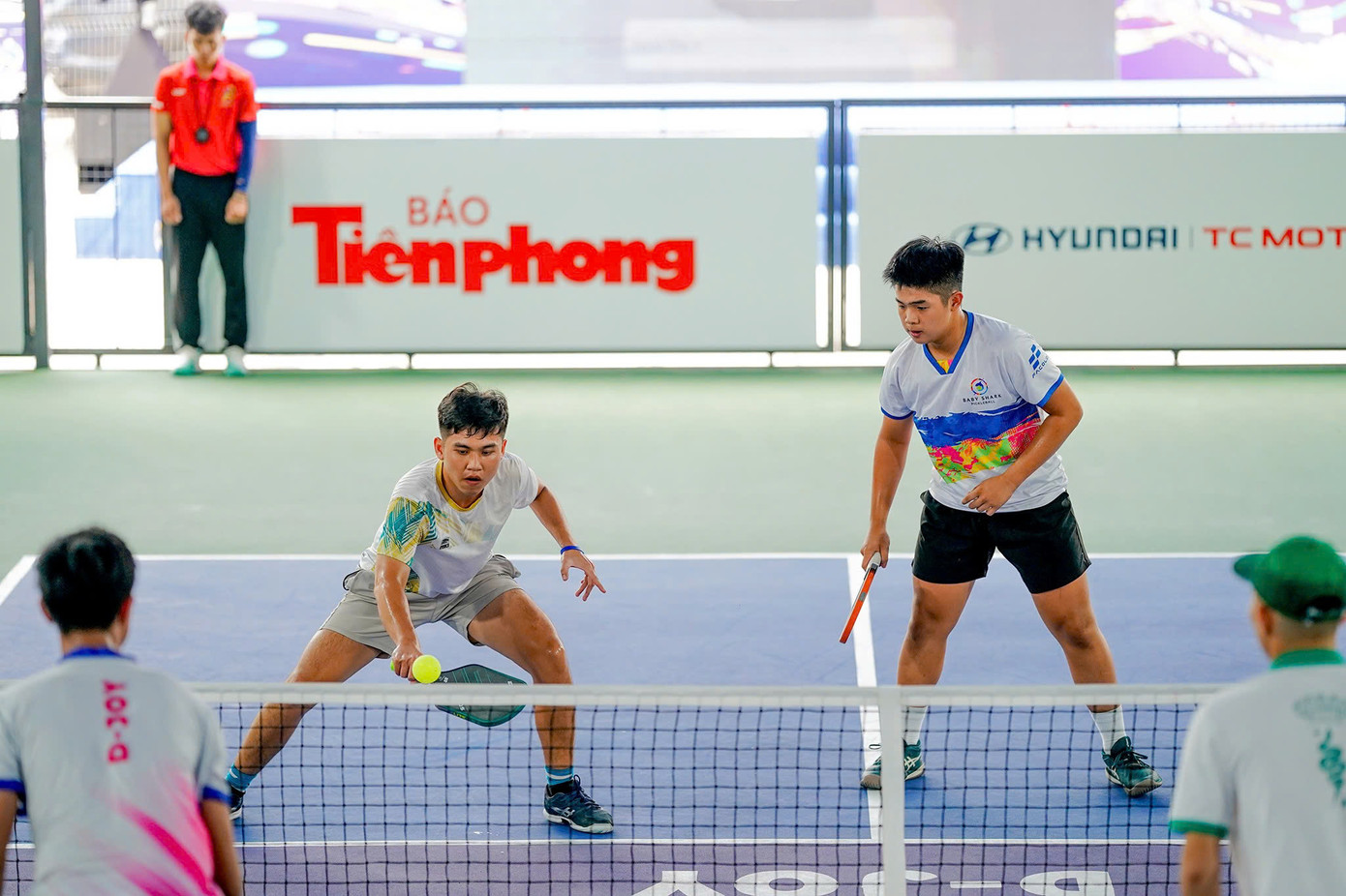 Các tay vợt đã tạo nên nhiều trận đấu có tốc độ rất nhanh, với các pha xử lý đẳng cấp.