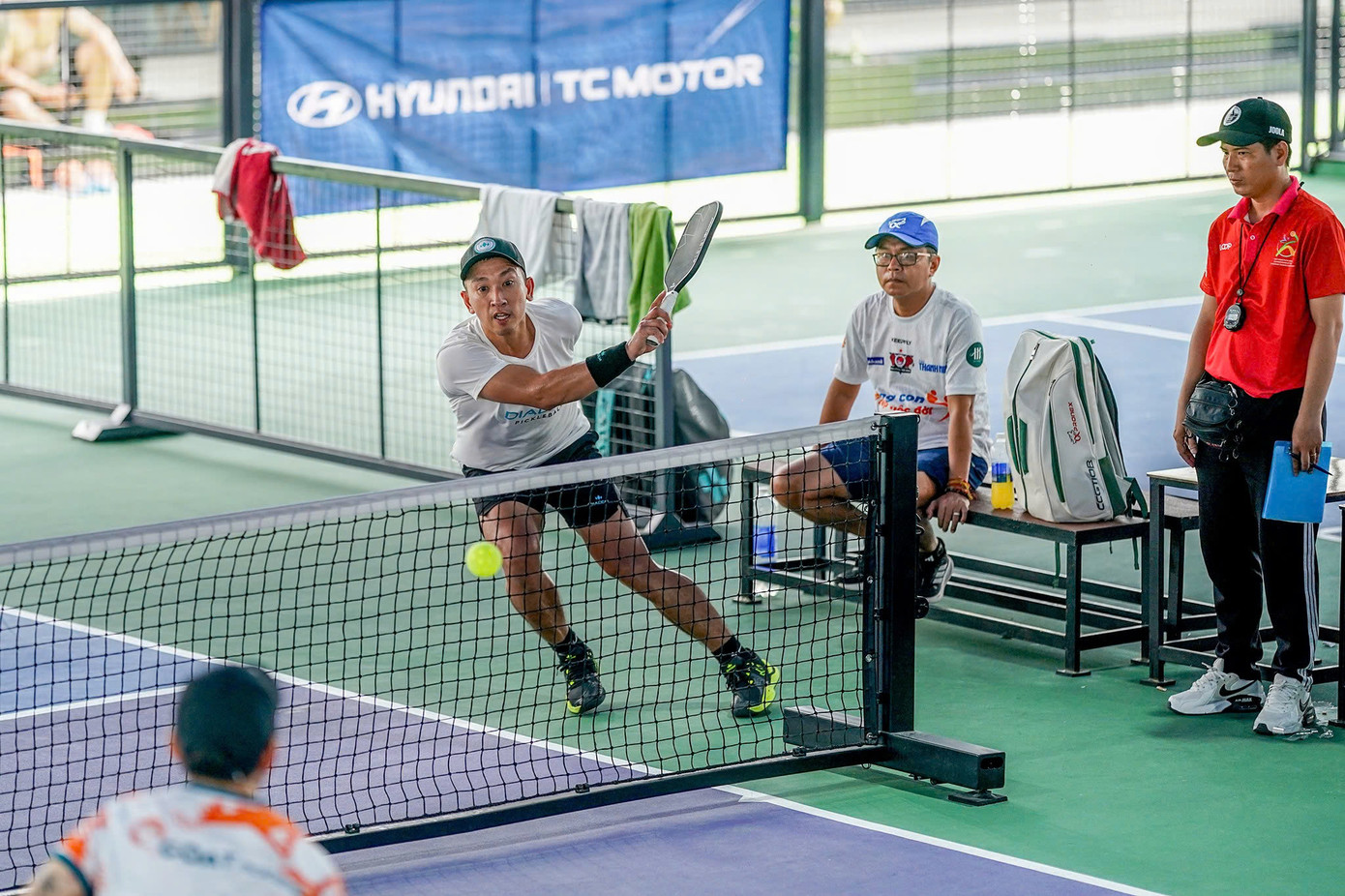 Kết quả, cặp Đặng Huỳnh Ngọc Châu/Nguyễn Thị Phương Thảo giành chiến thắng với tỷ số 15-8.