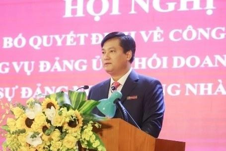 Ông Phạm Toàn Vượng - tân Tổng giám đốc Agribank (Ảnh: Agribank).