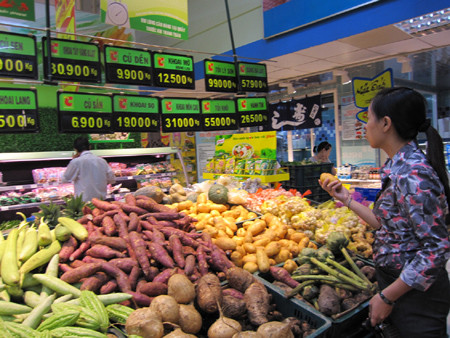 Việt Nam có nguy cơ mất thị trường rau, quả ở EU. Ảnh: Minh họa Rau quả Việt tại châu Âu