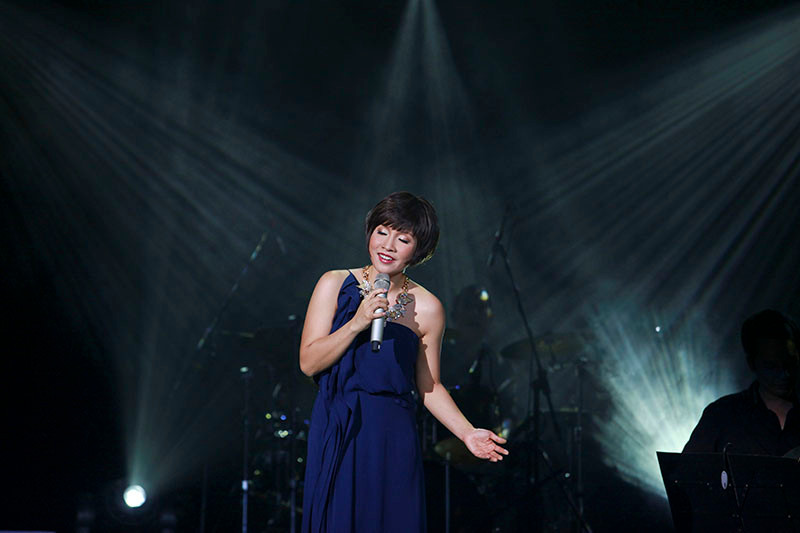 Mỹ Linh trong đêm nhạc In The Spotlight