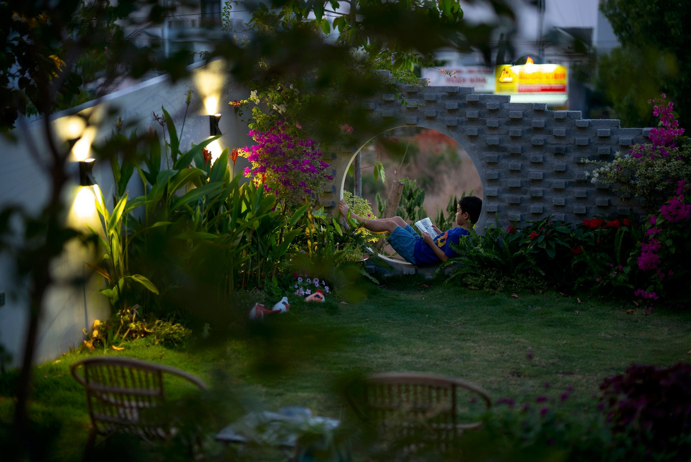 Ngôi nhà có tên “Nhà của dế” – được đặt theo tên con trai của gia chủ.