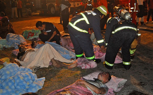 Bệnh nhân được đưa ra khỏi bệnh viện