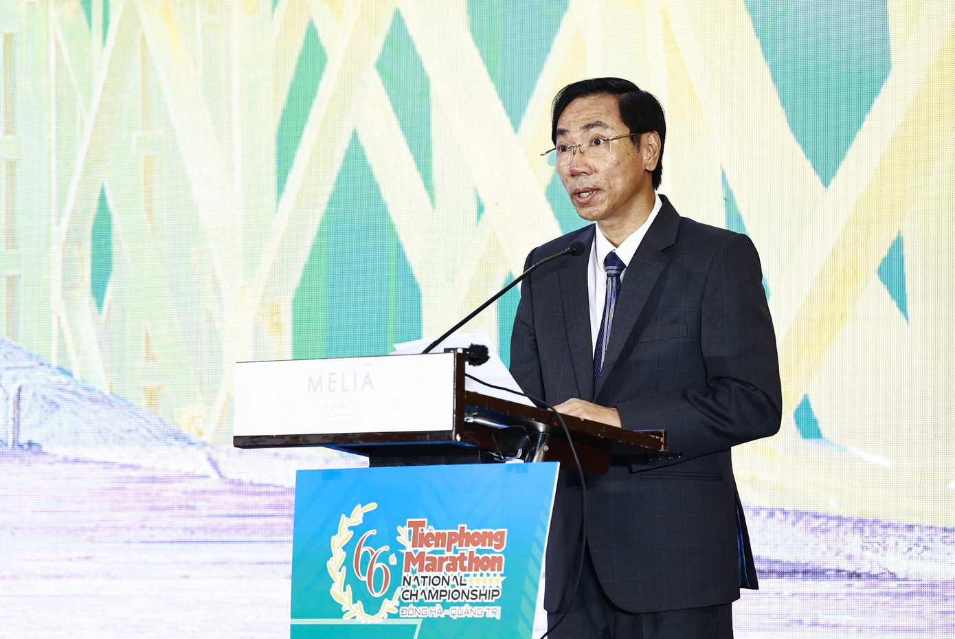 Ông Lê Minh Tuấn - Giám đốc Sở Văn hóa, Thể thao và Du lịch tỉnh Quảng Trị, Phó trưởng Ban tổ chức Giải Vô địch Quốc gia Marathon và cự ly dài báo Tiền Phong lần thứ 66 - năm 2025. Ông Lê Minh Tuấn - Giám đốc Sở Văn hóa, Thể thao và Du lịch tỉnh Quảng Trị, Phó trưởng Ban tổ chức Giải Vô địch Quốc gia Marathon và cự ly dài báo Tiền Phong lần thứ 66 - năm 2025.