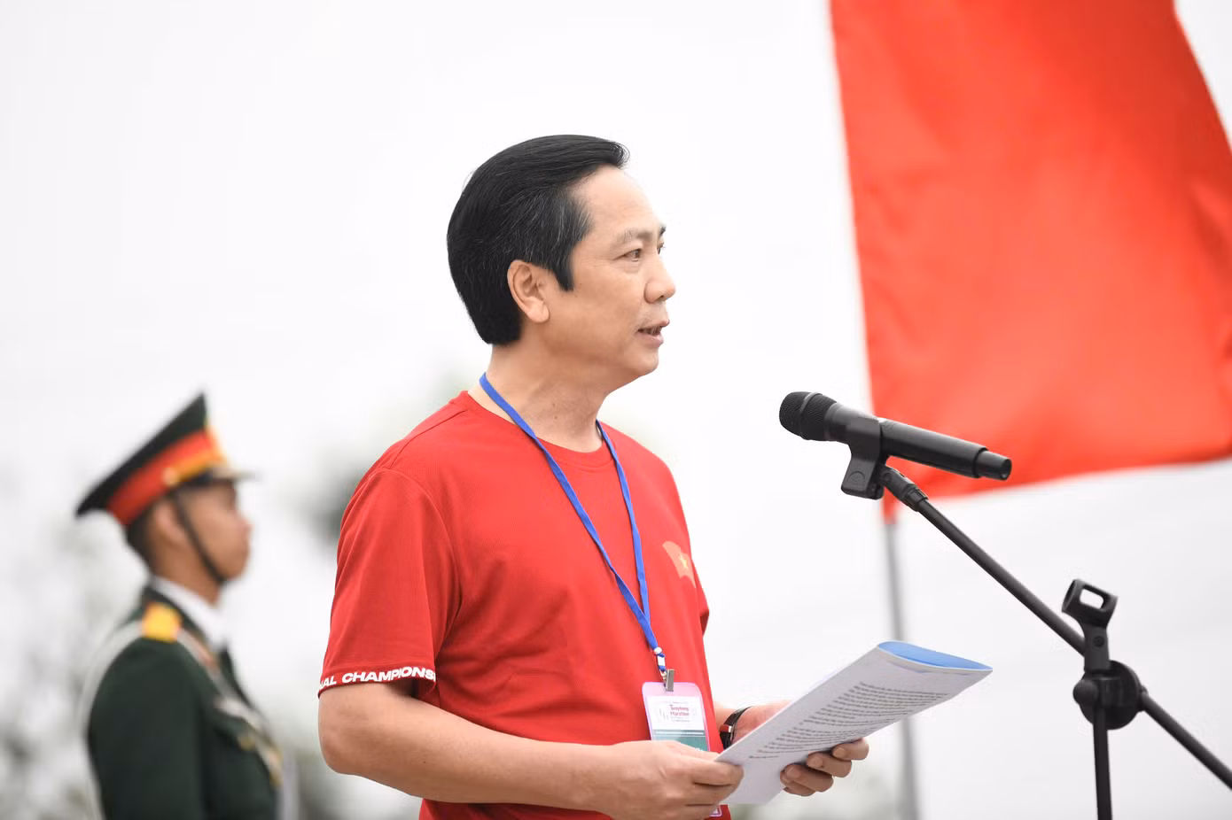 Ông Hoàng Nam – Phó Chủ tịch UBND tỉnh Quảng Trị, Trưởng ban tổ chức Giải Vô địch Quốc gia Marathon và cự ly dài báo Tiền Phong lần thứ 66 - năm 2025.