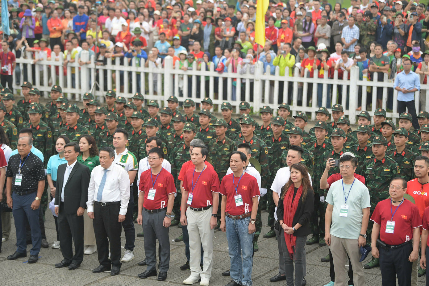 Lễ Thượng cờ Tổ quốc bên Đôi bờ Hiền Lương - Bến Hải ảnh 13