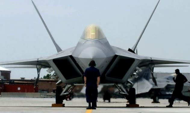 Máy bay chiến đấu F-22 Raptor. Ảnh: Không quân Mỹ.