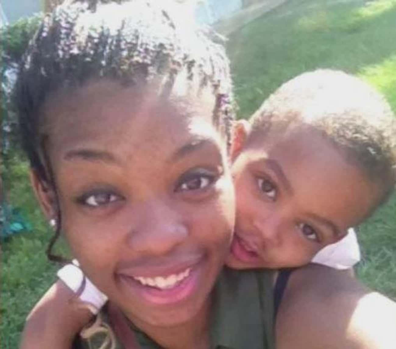 Keiana Herndon và con nhỏ. Ảnh: Keiana Herndon.