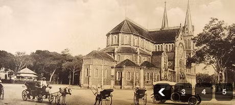 Nhà thờ Đức Bà, nhìn từ mặt sau