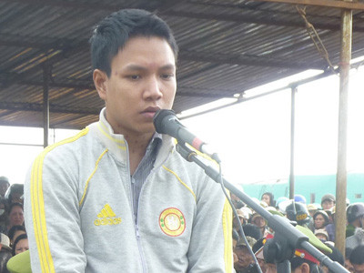  Lê Văn Vui trước vành móng ngựa