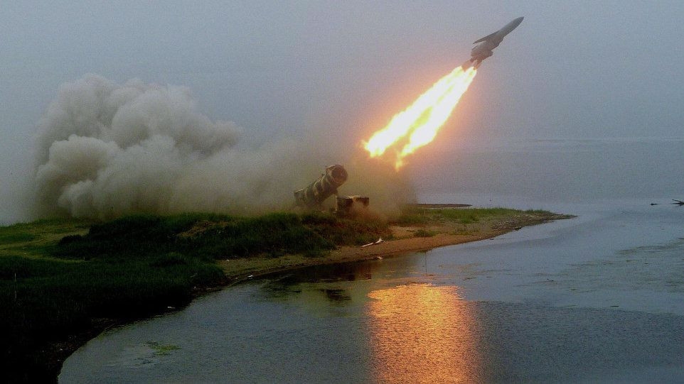 Nga phóng thử tên lửa siêu vượt âm Zircon. Ảnh: Tass.