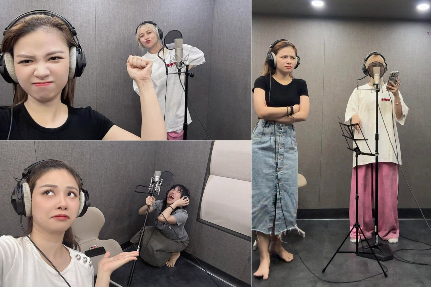 Giọng ca Cầu Vồng Lấp Lánh tích cực chuẩn bị cho Concert Chị Đẹp cùng các chị em thân thiết. Nguồn: Dương Hoàng Yến (Facebook) Giọng ca Cầu Vồng Lấp Lánh tích cực chuẩn bị cho Concert Chị Đẹp cùng các chị em thân thiết. Nguồn: Dương Hoàng Yến (Facebook)