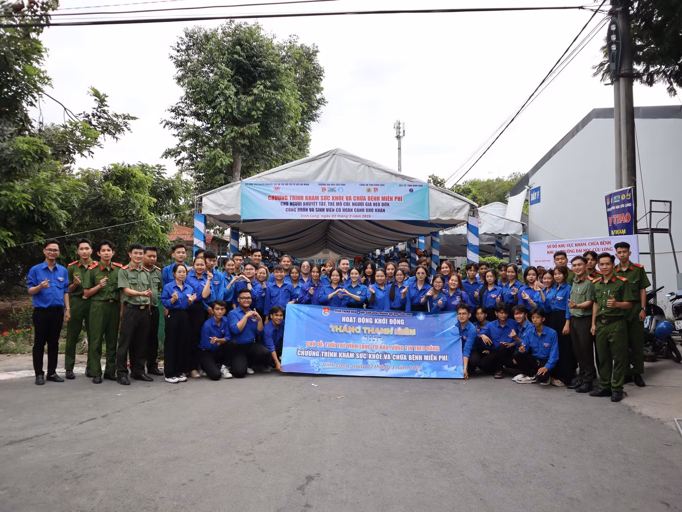 Ảnh: Đoàn Thanh niên - Hội Sinh viên Trường Đại học Cửu Long