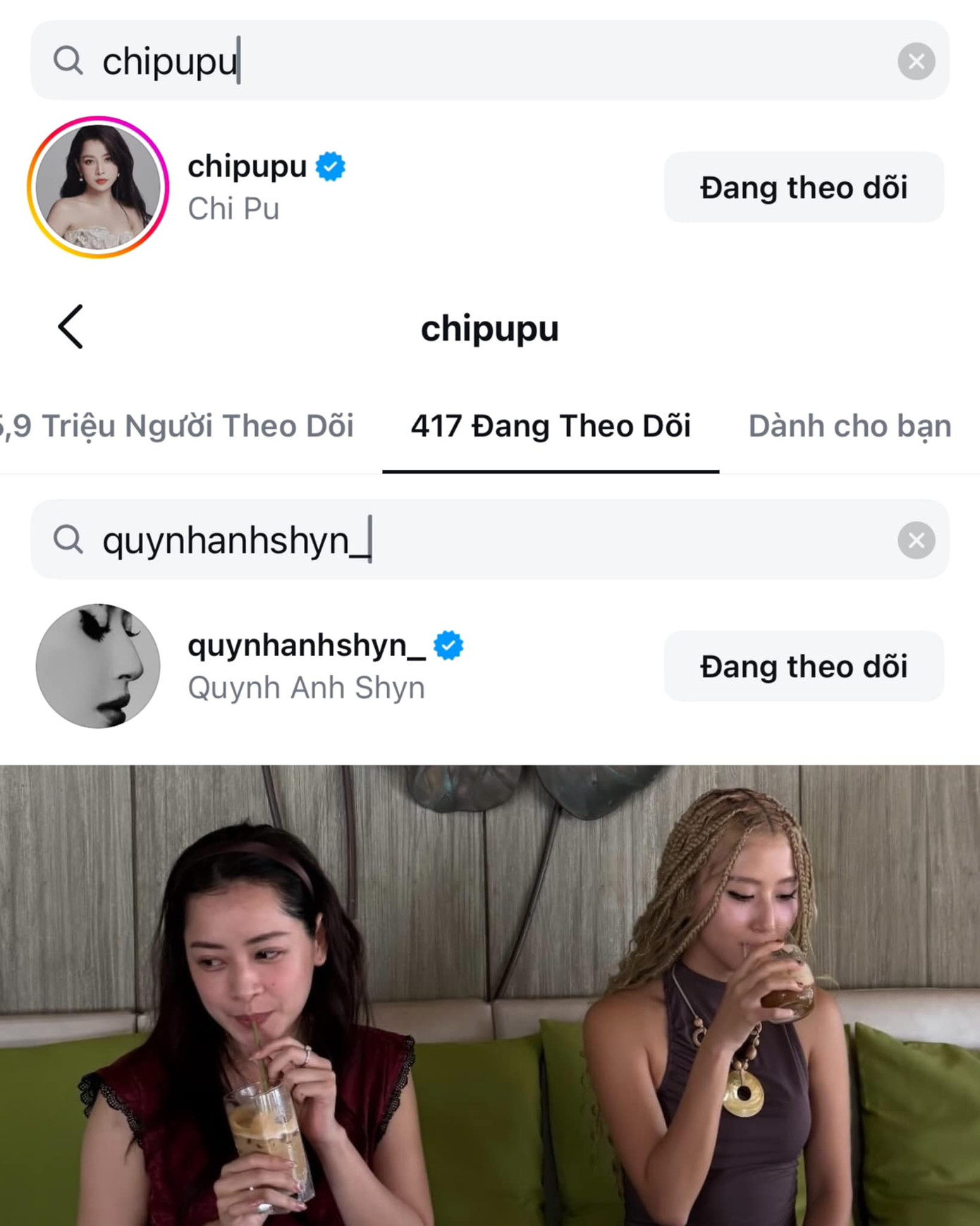 Hai người đẹp chính thức "mở chuỗi" tình bạn mới. Hai người đẹp chính thức "mở chuỗi" tình bạn mới.