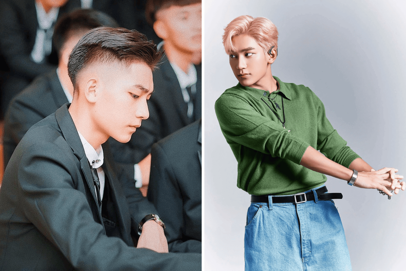 Ngô Đức Hải từng được so sánh với Sơn Tùng M-TP bởi góc nghiêng hao hao.