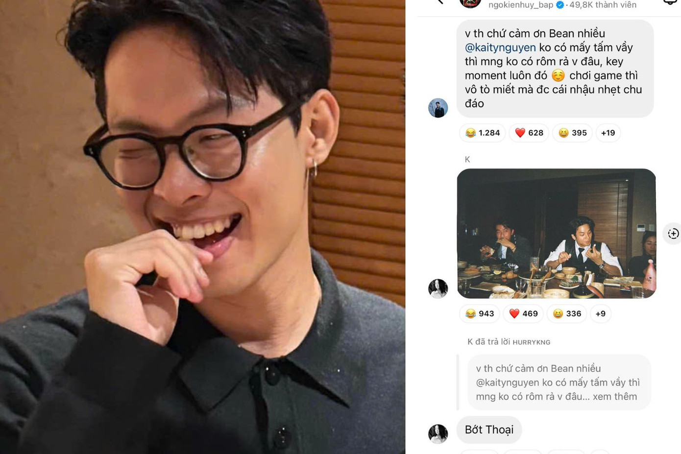 Kaity Nguyễn “phũ phàng” với lời cảm ơn của HURRYKNG.