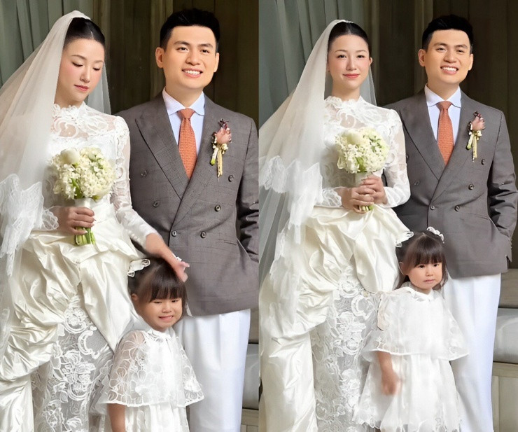 Mỹ nhân Salim hạnh phúc bên gia đình.