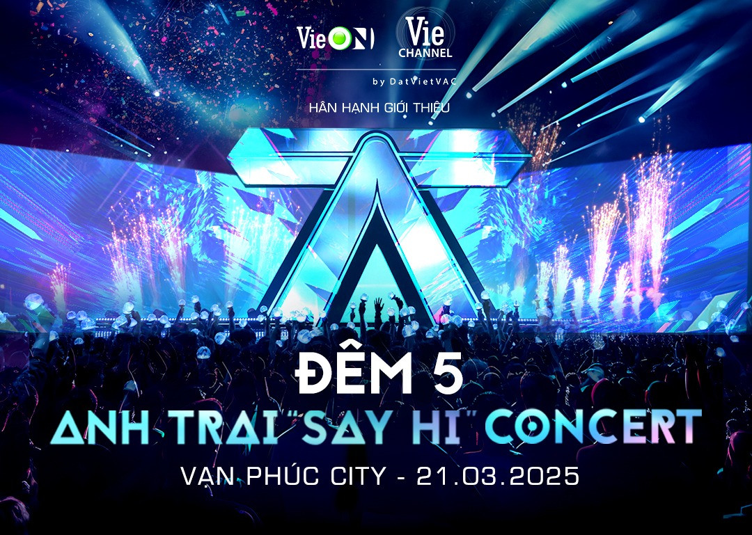 Nối tiếp bốn đêm concert thành công, Anh Trai "Say Hi" tiếp tục chiều lòng người hâm mộ với concert D-5. Nối tiếp bốn đêm concert thành công, Anh Trai "Say Hi" tiếp tục chiều lòng người hâm mộ với concert D-5.