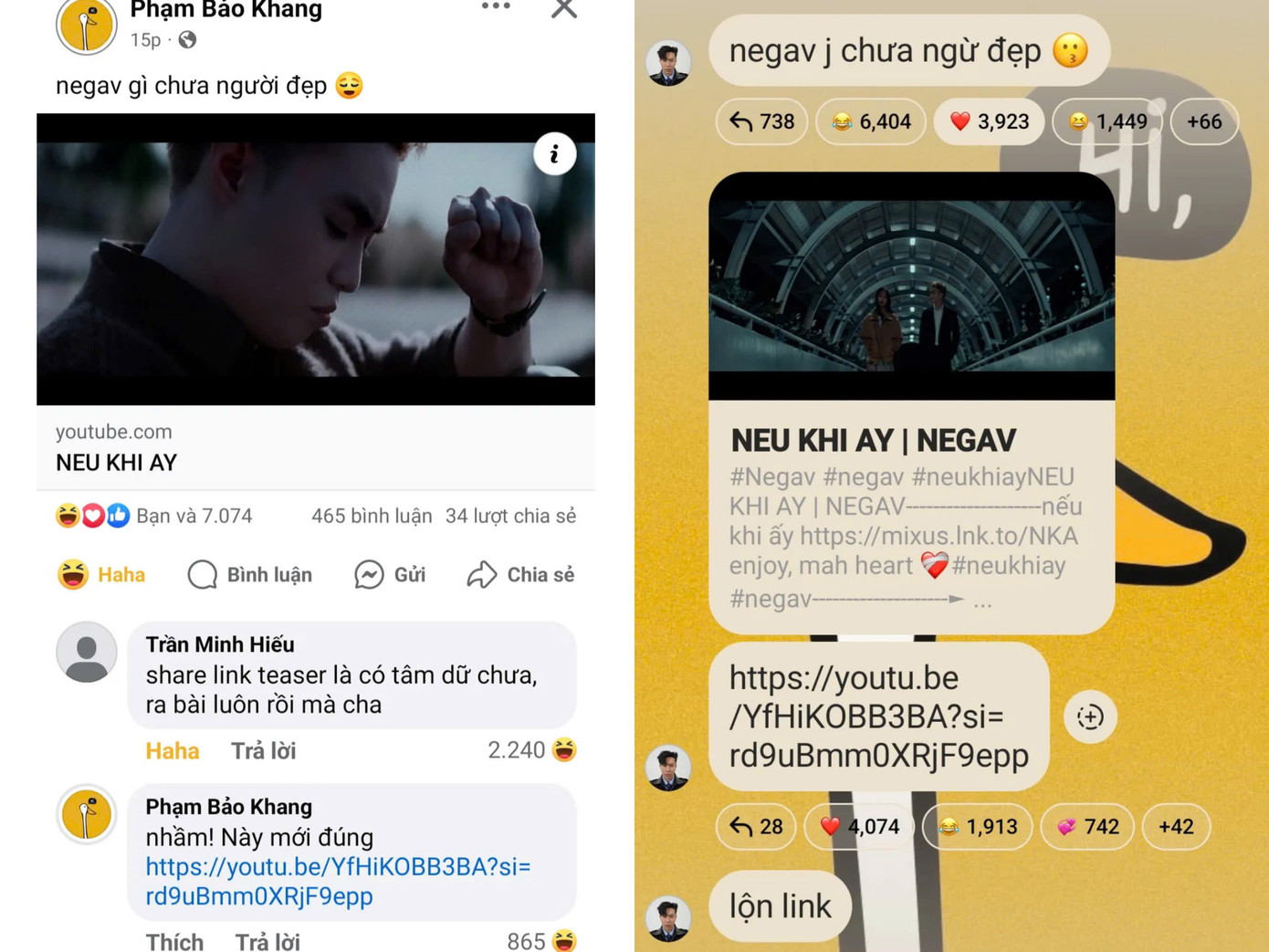 Không chỉ một, mà HURRYKNG lộn link đến tận hai lần. Hết cứu!!!