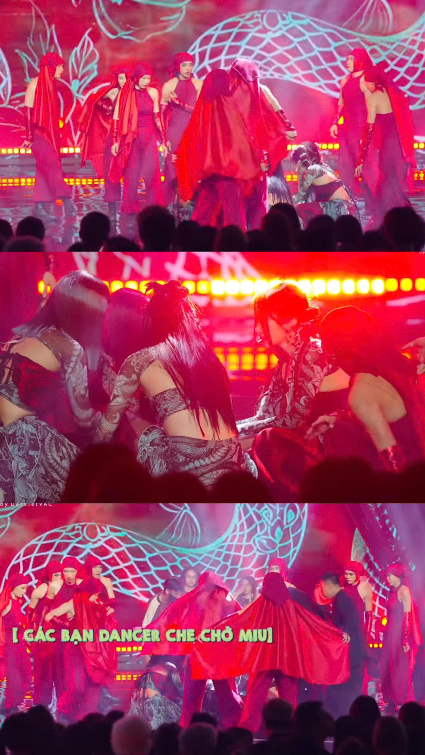 Khoảnh khắc Miu Lê gặp sự cố khiến các chị em lo lắng. Khoảnh khắc Miu Lê gặp sự cố khiến các chị em lo lắng.