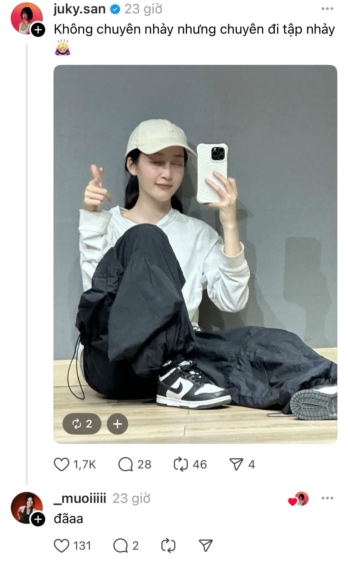 Những bình luận của Muộii bên dưới bài viết được dự đoán thêm về sự bắt tay của cả hai trong cùng một đội hình. Những bình luận của Muộii bên dưới bài viết được dự đoán thêm về sự bắt tay của cả hai trong cùng một đội hình.