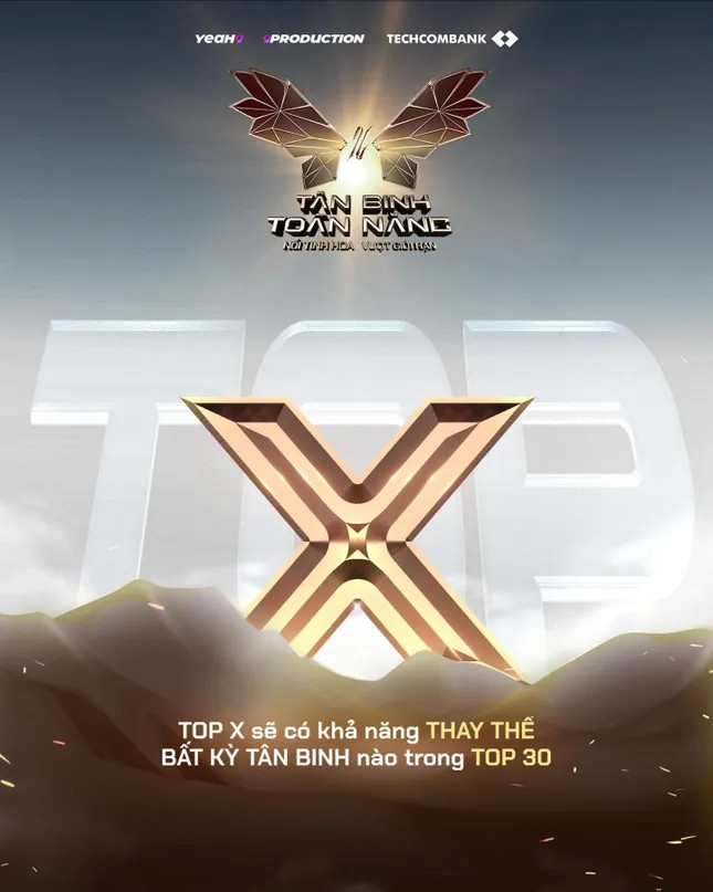 Tân Binh Toàn Năng gây thất vọng với sự xuất hiện của Top X. Ảnh: BTC.
