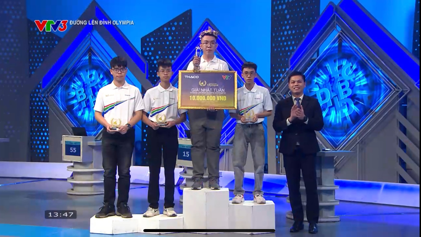 Nguyễn Hiền Lương xuất sắc giành tấm vé vào cuộc thi tháng 3. Nguyễn Hiền Lương xuất sắc giành tấm vé vào cuộc thi tháng 3.