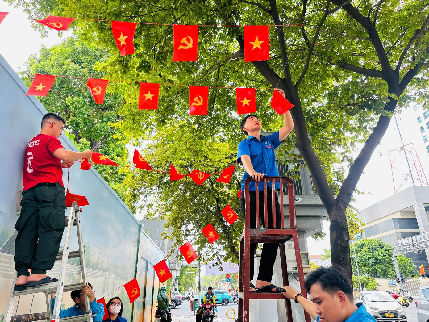 Ảnh: Đoàn Phường Đa Kao Quận 1. Ảnh: Đoàn Phường Đa Kao Quận 1.