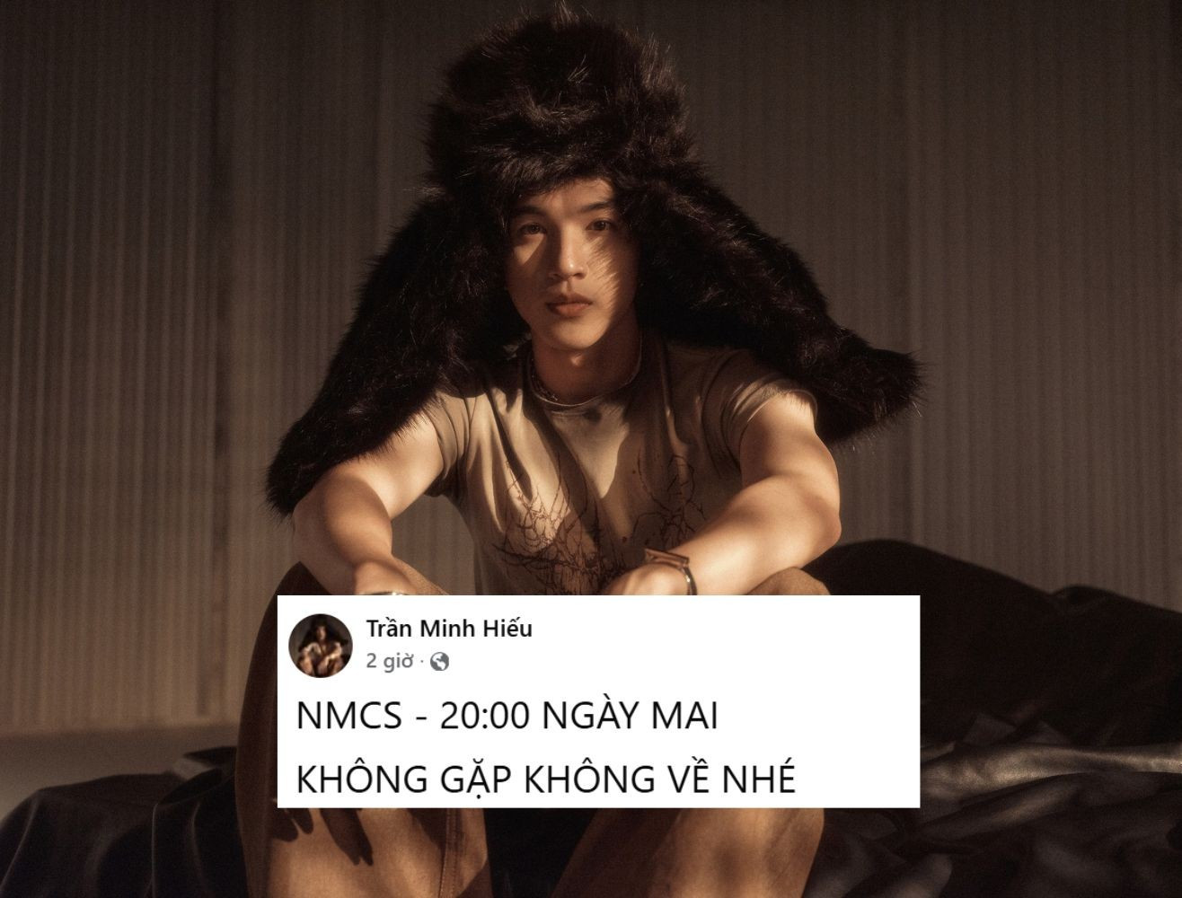 Dòng trạng thái của HIEUTHUHAI khiến fan không khỏi "đoán già đoán non".