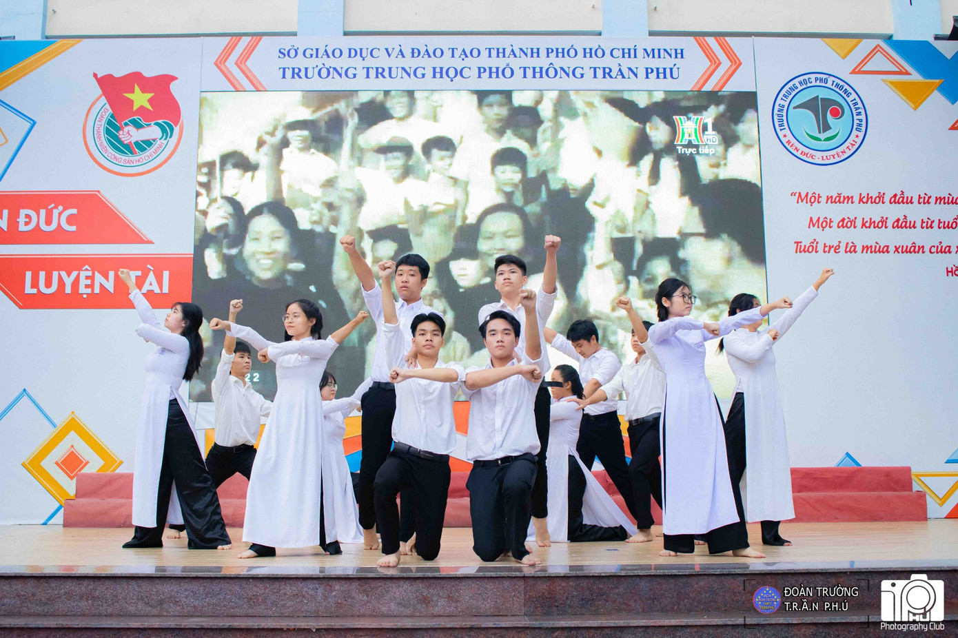 Ảnh: Đoàn Trường THPT Trần Phú Ảnh: Đoàn Trường THPT Trần Phú