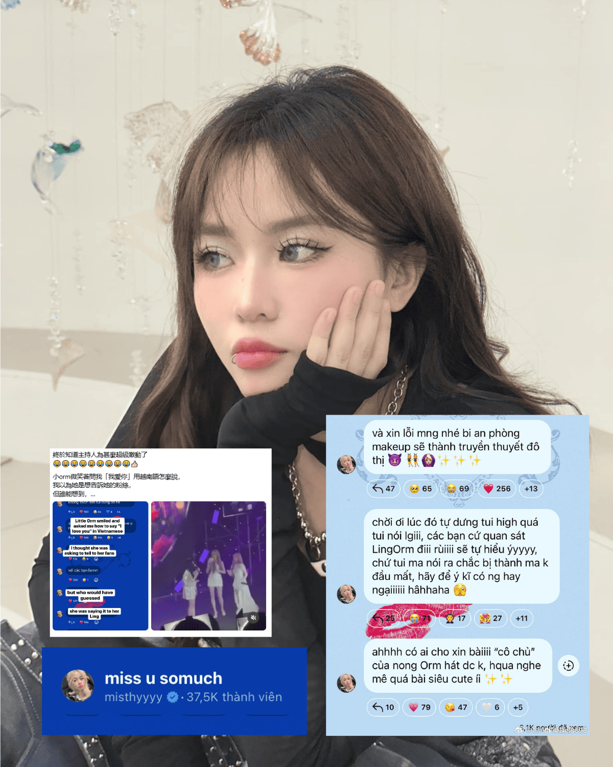 Fan quốc tế đổ bộ vào kênh của MisThy để "hóng chuyện". Fan quốc tế đổ bộ vào kênh của MisThy để "hóng chuyện".