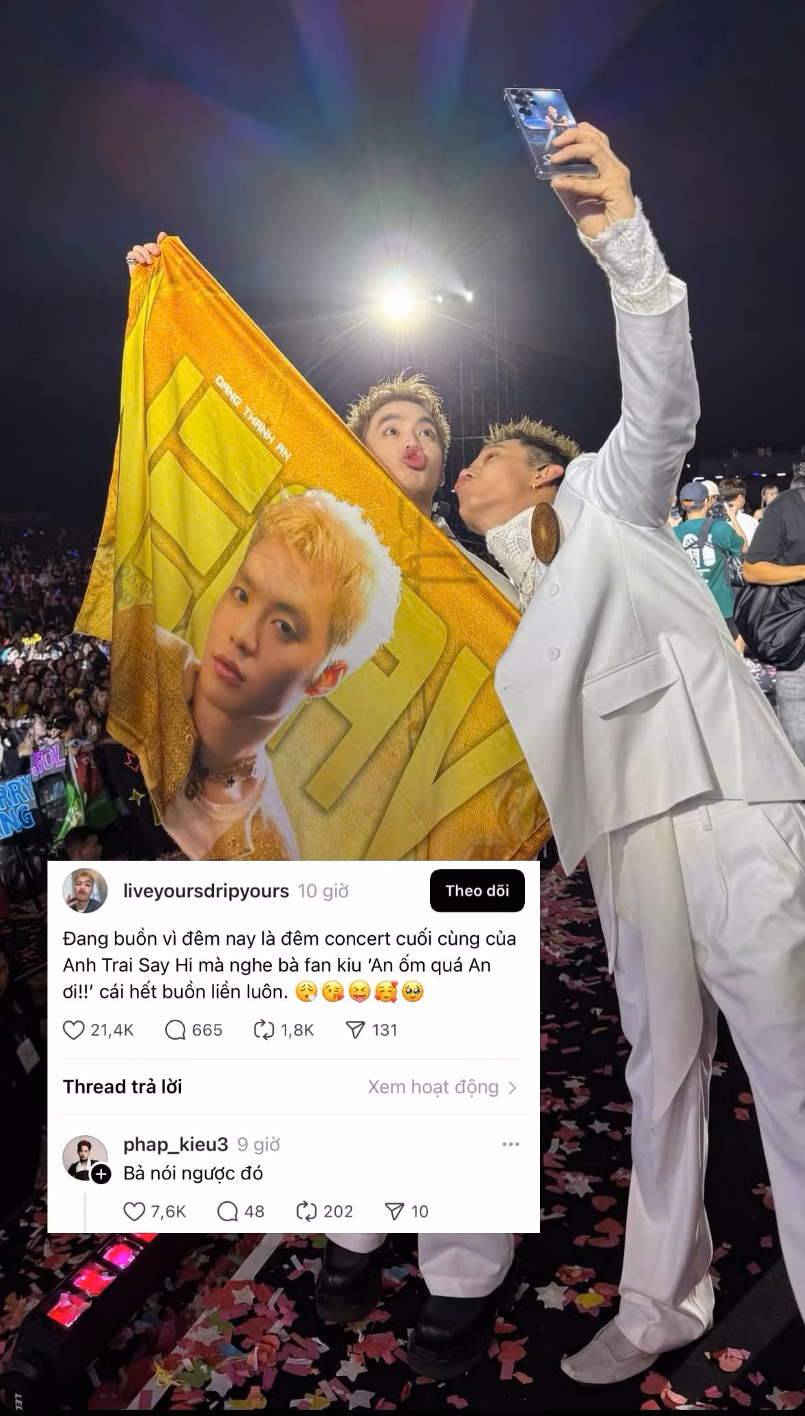 Thế nhưng, Pháp Kiều liền vào "phũ phàng": Chắc fan nói ngược đó! Thế nhưng, Pháp Kiều liền vào "phũ phàng": Chắc fan nói ngược đó!