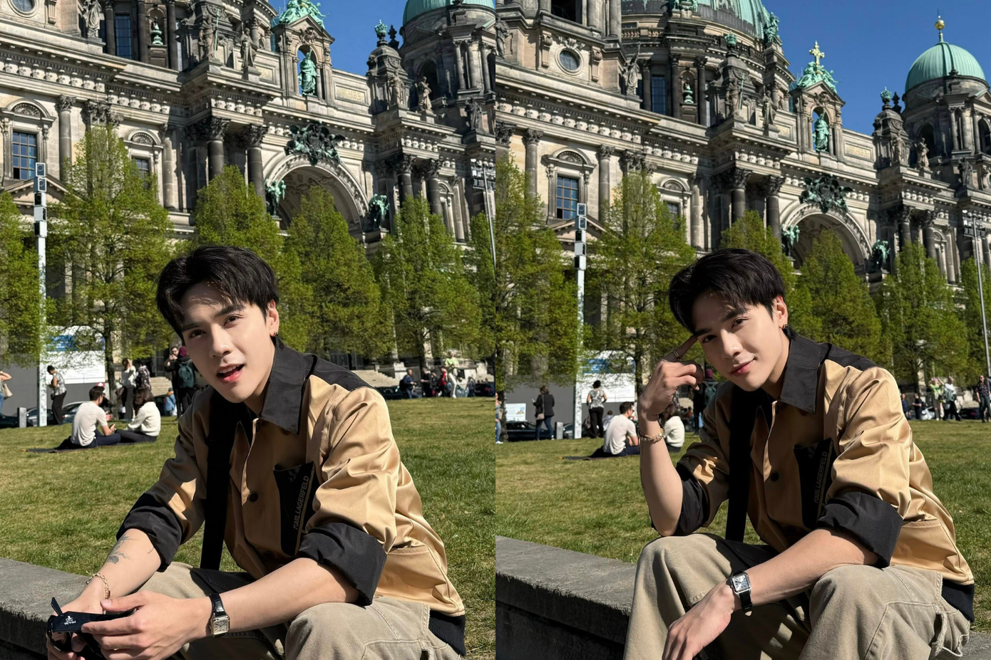 Quang Hùng MasterD lên đồ ra dáng "tổng tài", thích thú "thả thính" fan: "Anh đã trưởng thành hơn nhiều rồi, để che chở cho em". Quang Hùng MasterD lên đồ ra dáng "tổng tài", thích thú "thả thính" fan: "Anh đã trưởng thành hơn nhiều rồi, để che chở cho em".