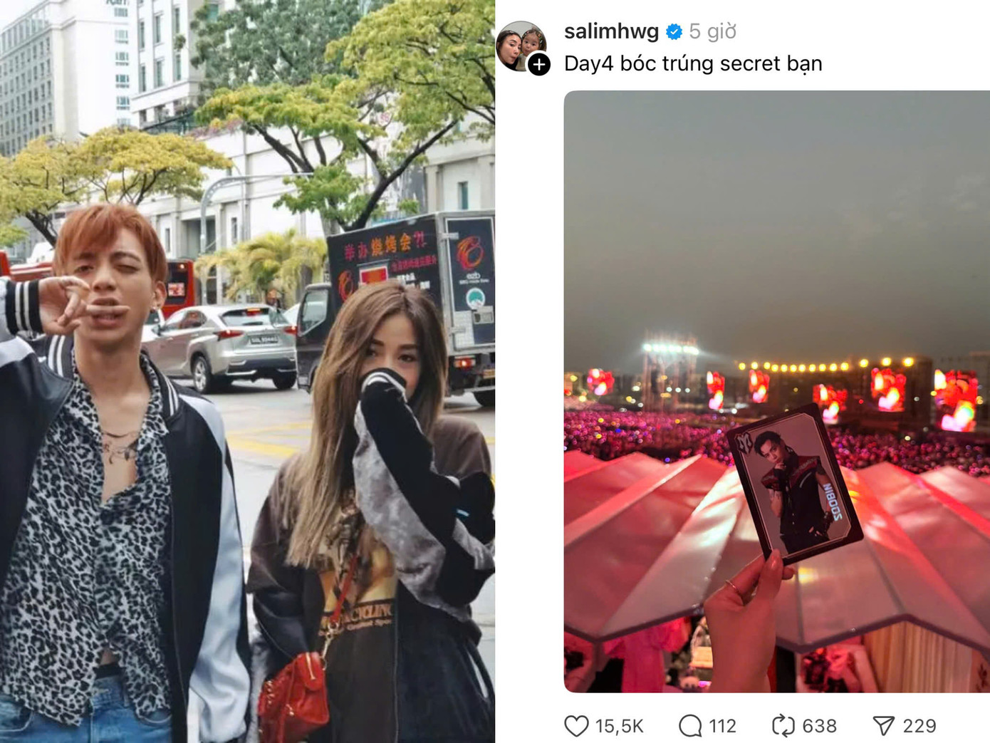 Salim bóc trúng ảnh bo góc của cậu bạn thân Soobin Hoàng Sơn. Salim bóc trúng ảnh bo góc của cậu bạn thân Soobin Hoàng Sơn.