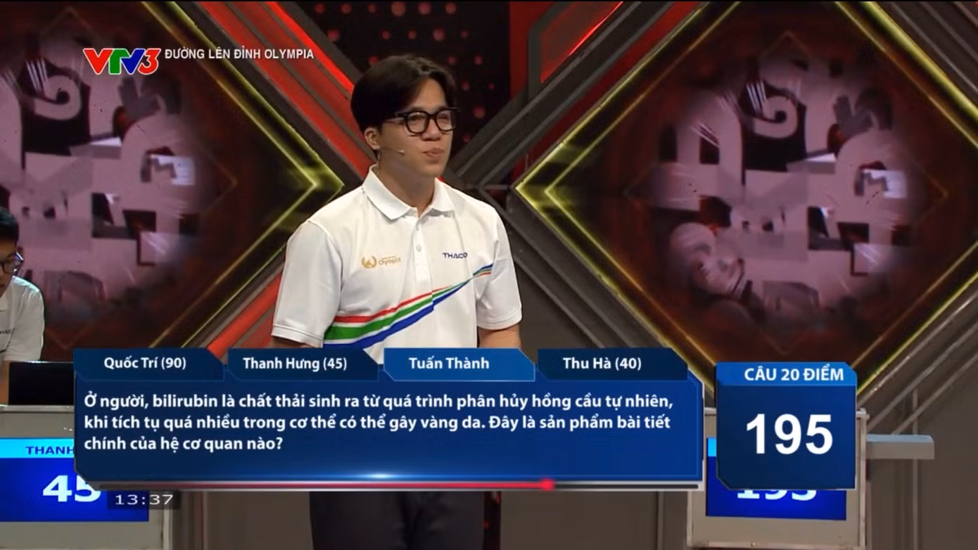 Tuấn Thành bình tĩnh, tự tin trong từng phần thi.