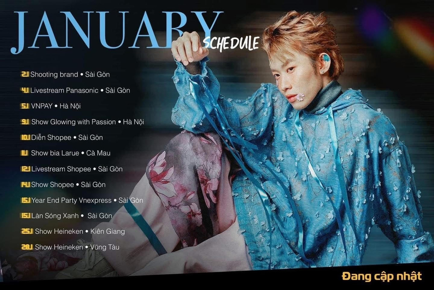 Kay Trần có lịch biểu diễn vào đêm Giao thừa tại Vũng Tàu.