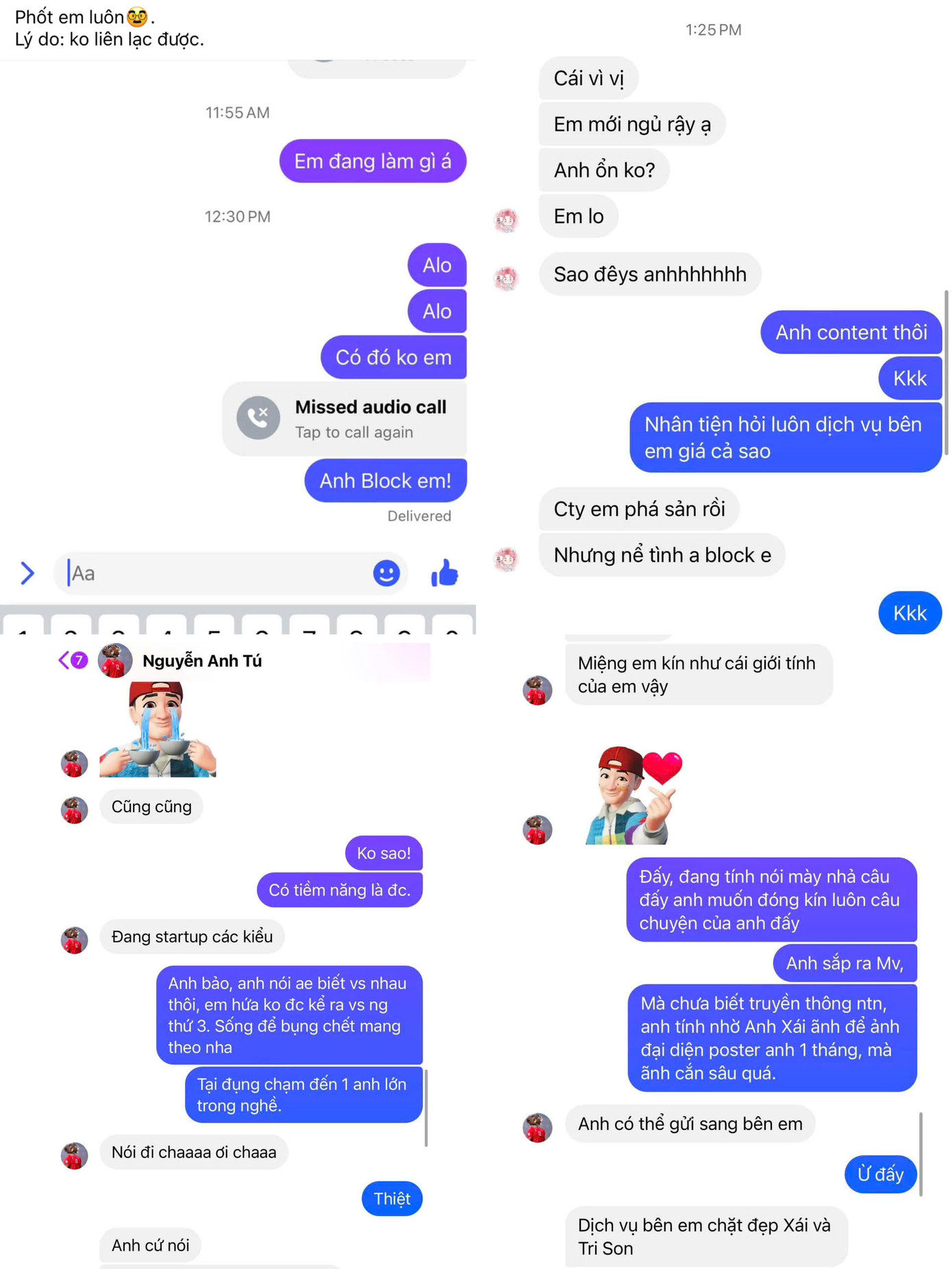 Những màn đối đáp dí dỏm, liên tục đẩy câu chuyện đi xa hơn của các anh em khiến Song Luân chỉ biết "cạn lời". Những màn đối đáp dí dỏm, liên tục đẩy câu chuyện đi xa hơn của các anh em khiến Song Luân chỉ biết "cạn lời".