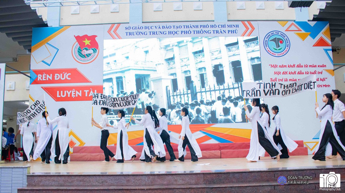 Ảnh: Đoàn Trường THPT Trần Phú Ảnh: Đoàn Trường THPT Trần Phú