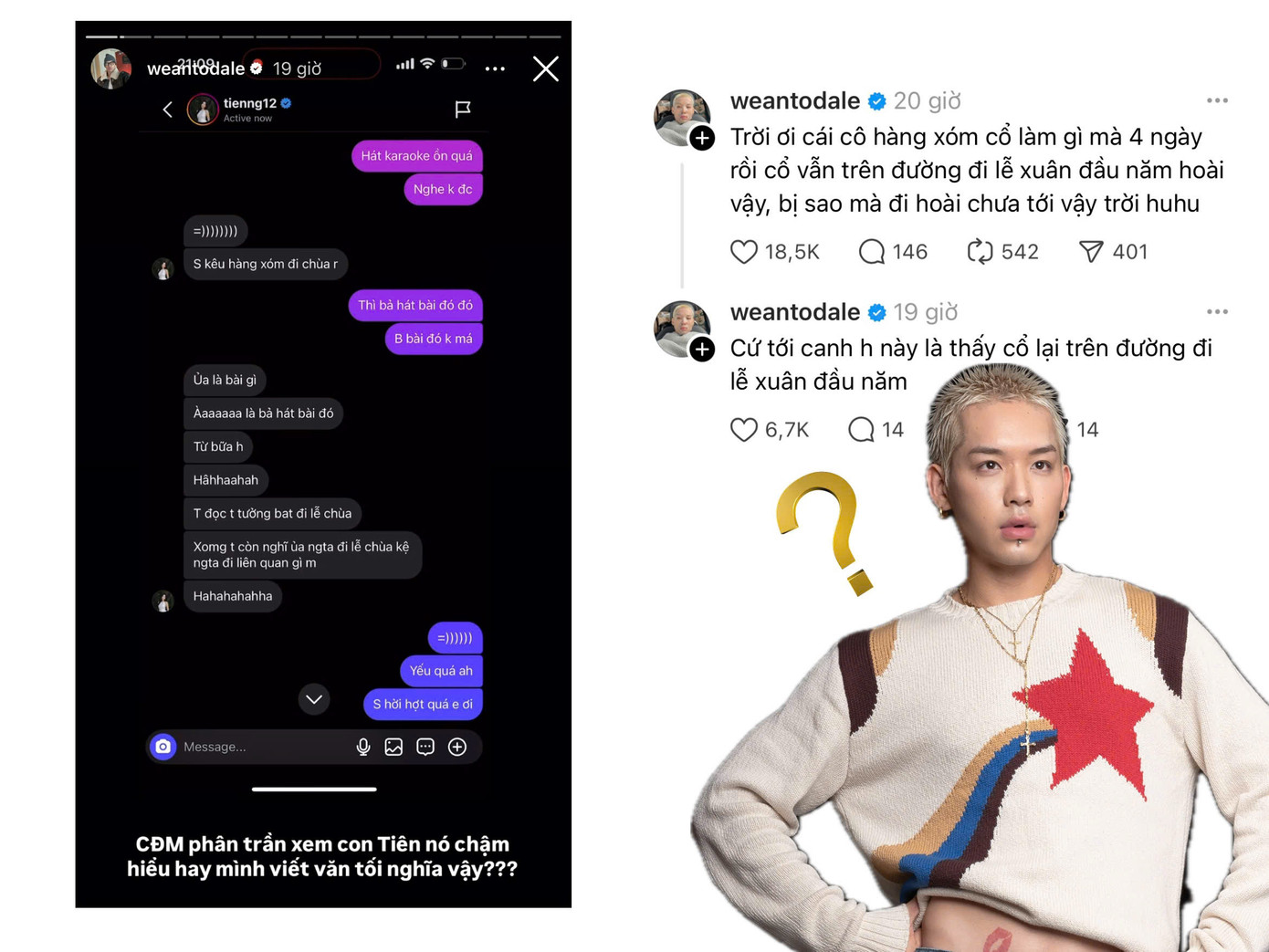 WEAN hiểu, cộng đồng mạng hiểu nhưng Thùy Tiên là người không hiểu.