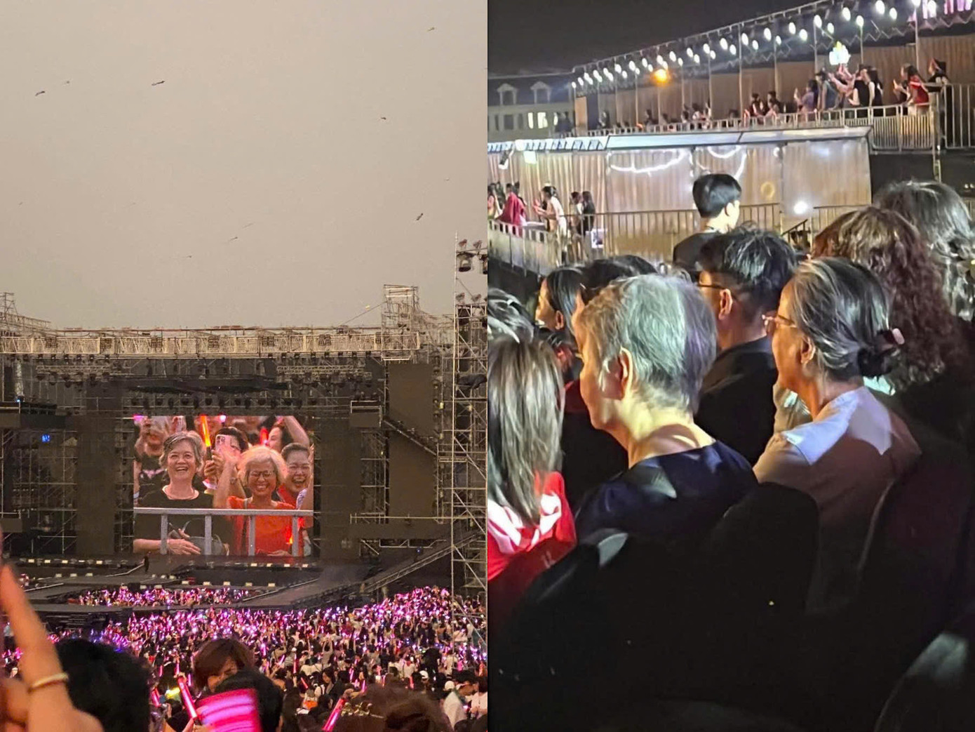 Đêm concert có sự xuất hiện của những khán giả lớn tuổi khiến ai cũng trân trọng. Đêm concert có sự xuất hiện của những khán giả lớn tuổi khiến ai cũng trân trọng.