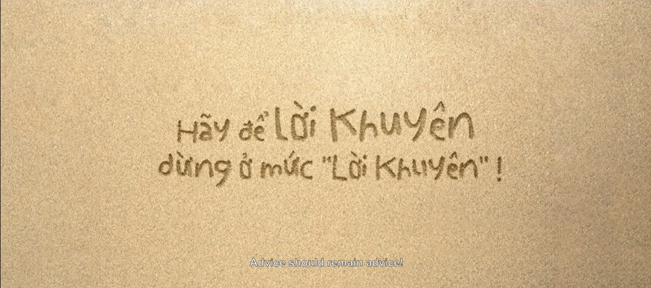 Dòng thông điệp khép lại teaser trailer. Dòng thông điệp khép lại teaser trailer.