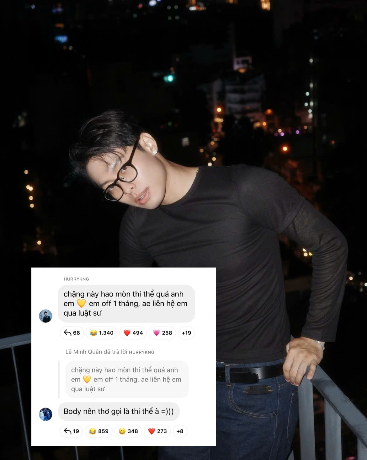 HURRYKNG có nguyện vọng được nghỉ ngơi một tháng.