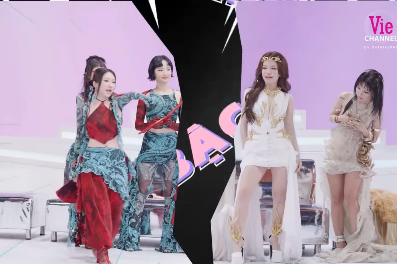 “Em xinh” Lâm Bảo Ngọc “so kè” chân dài với “em xinh” Orange. “Em xinh” Lâm Bảo Ngọc “so kè” chân dài với “em xinh” Orange.