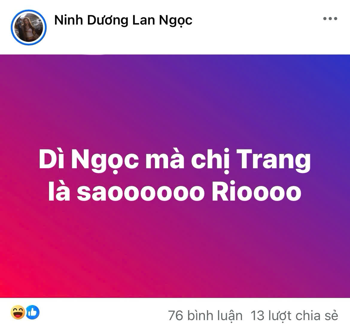 Lan Ngọc tổn thương nhiều chút.