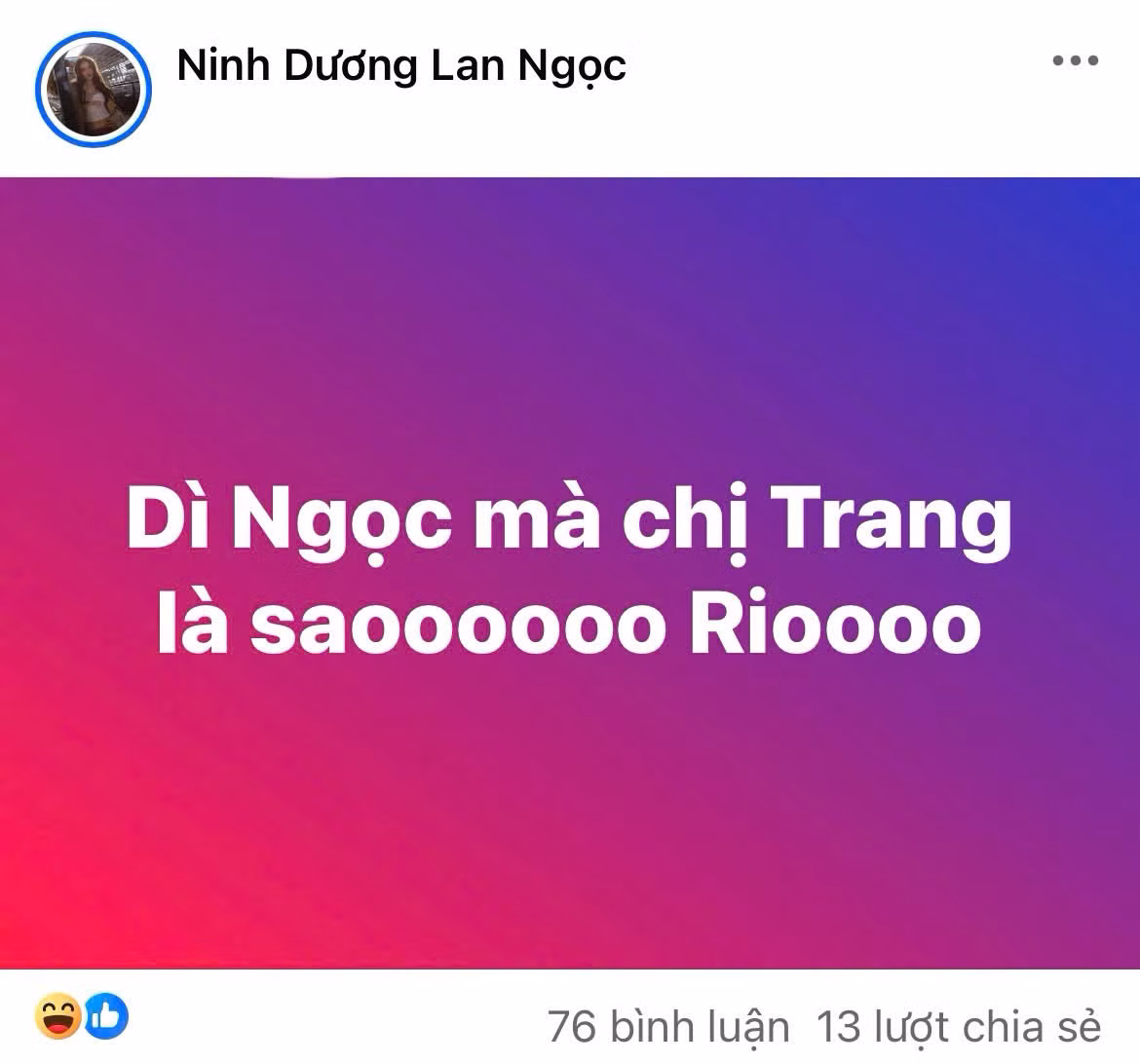 Lan Ngọc tổn thương nhiều chút.